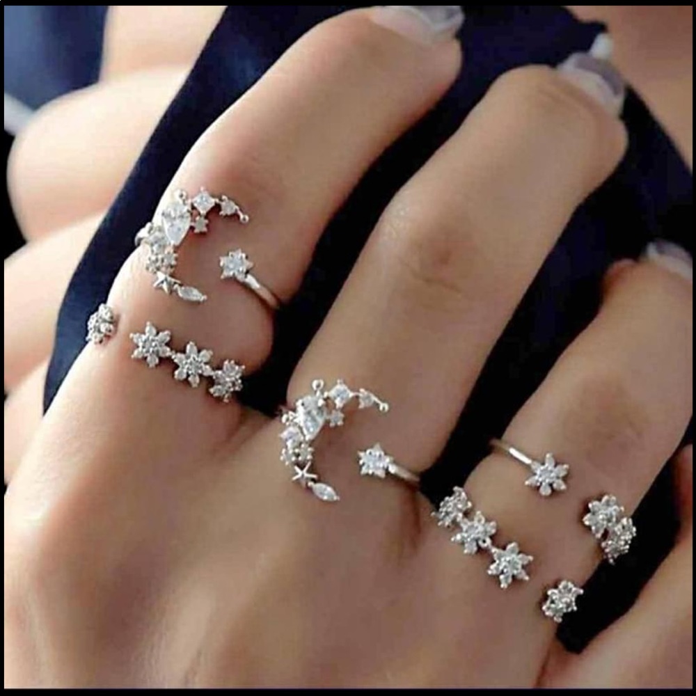 🔥SALE🔥Fashionable Ring set 💍💍💍💍💍